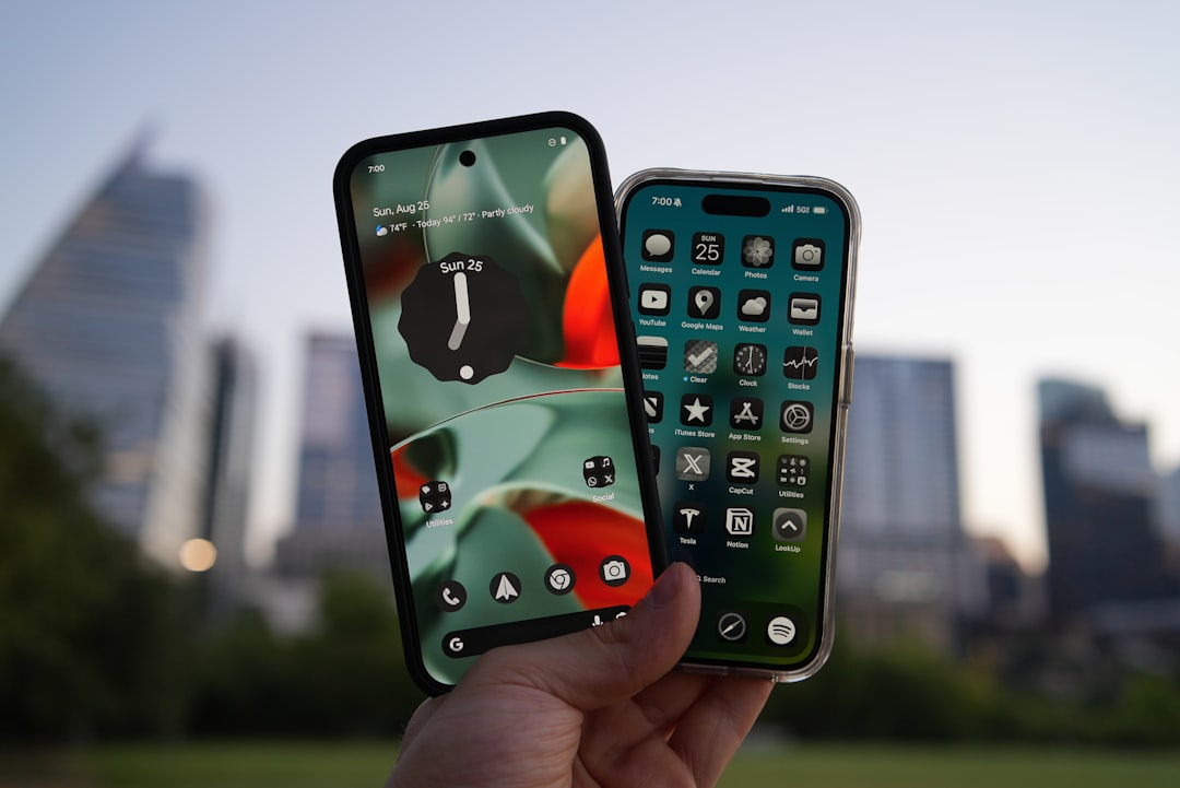 iOS Android 기능 비교